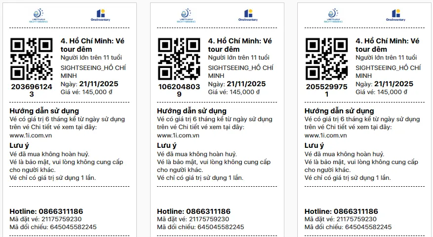 Huong dan dat ve online sightseeing